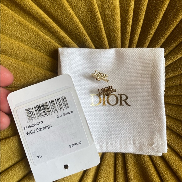 Christian Dio(r)evolution Stud Earrings - Picture 6 of 6